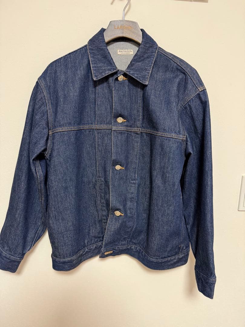 ビューティー&ユース　ハイツイスト デニム ブルゾン 1225-604-9993