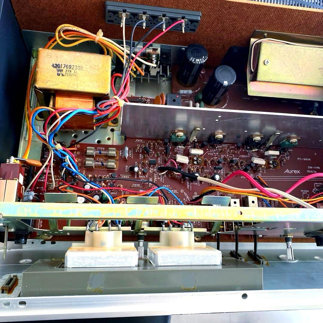 Aurex プリメインアンプ SB-135 動作品 オーレックス パワーメーター