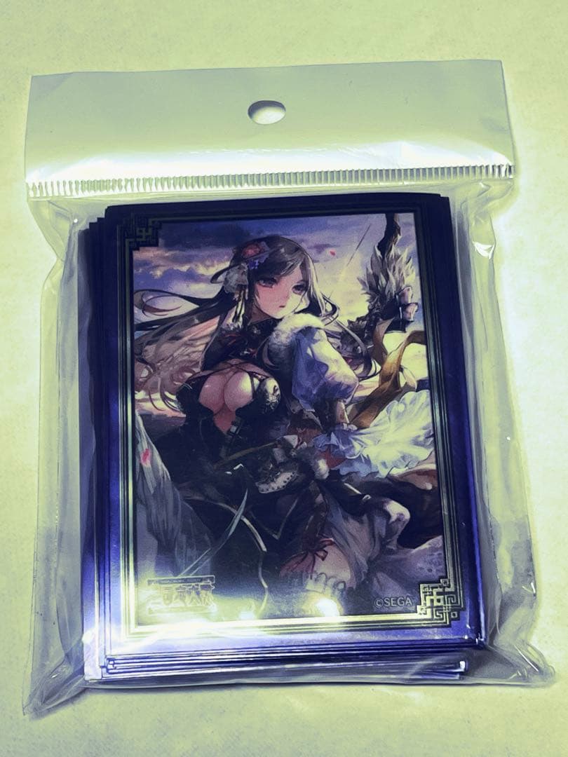 【未開封】三国志大戦tcg 100個限定スリーブ　蔡文姫