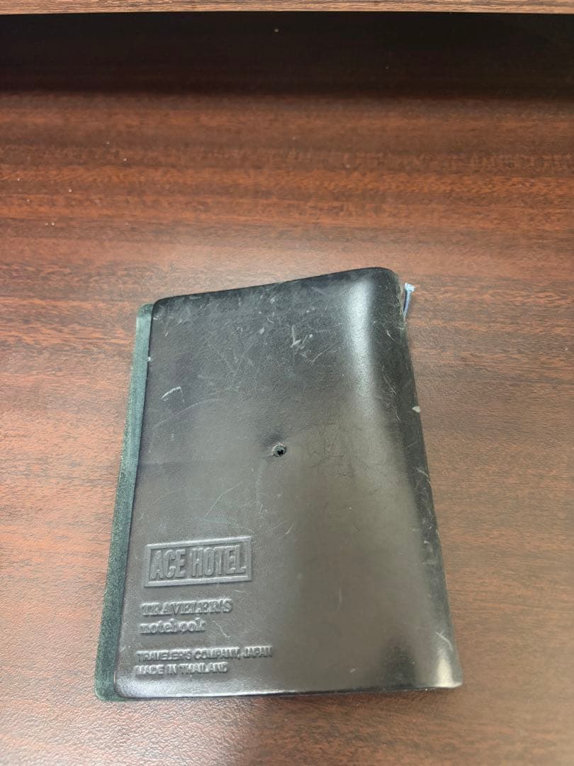 d*9様 トラベラーズノート ACE HOTEL ブルー パスポートサイズ
