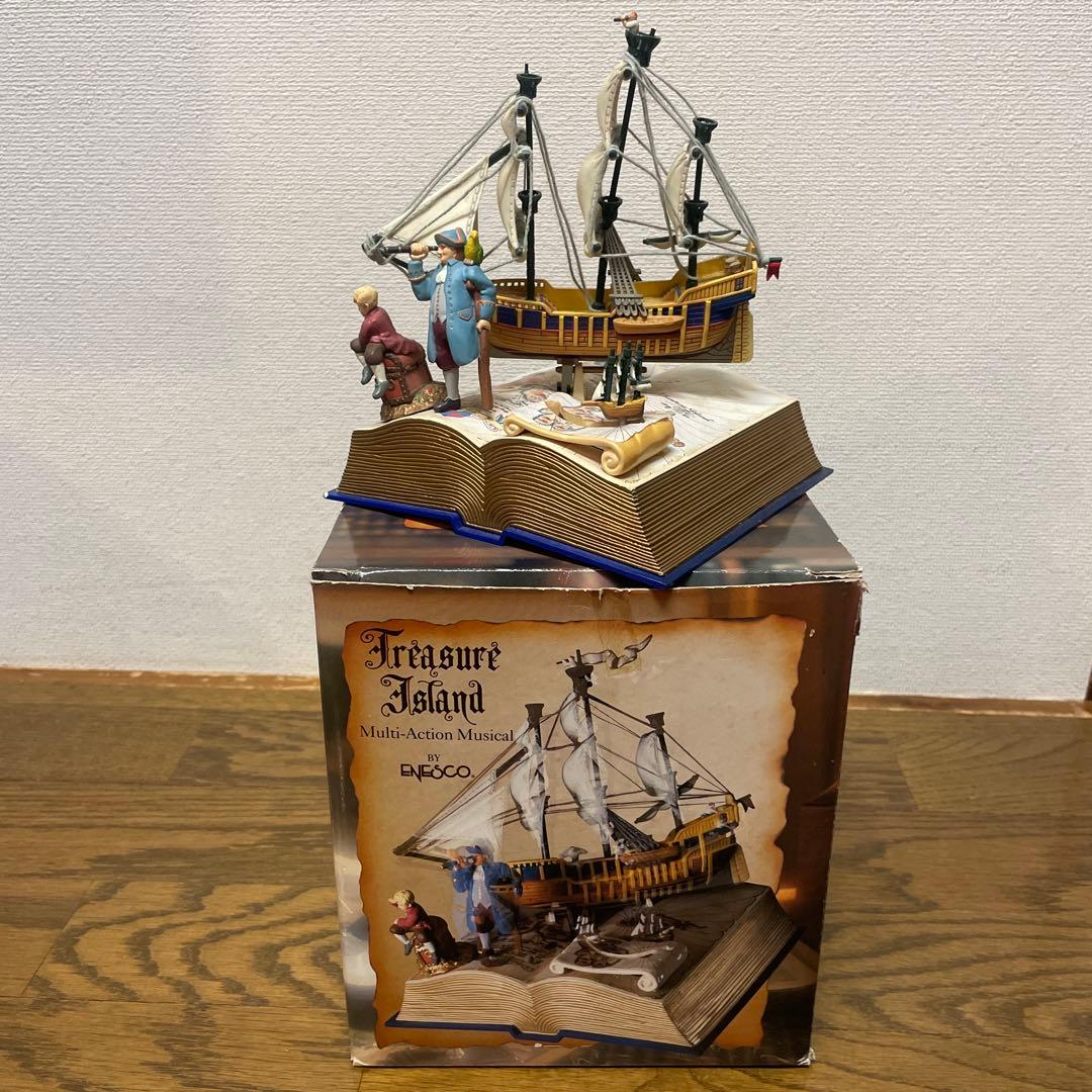 【希少レア】エネスコ　オルゴール　海賊船