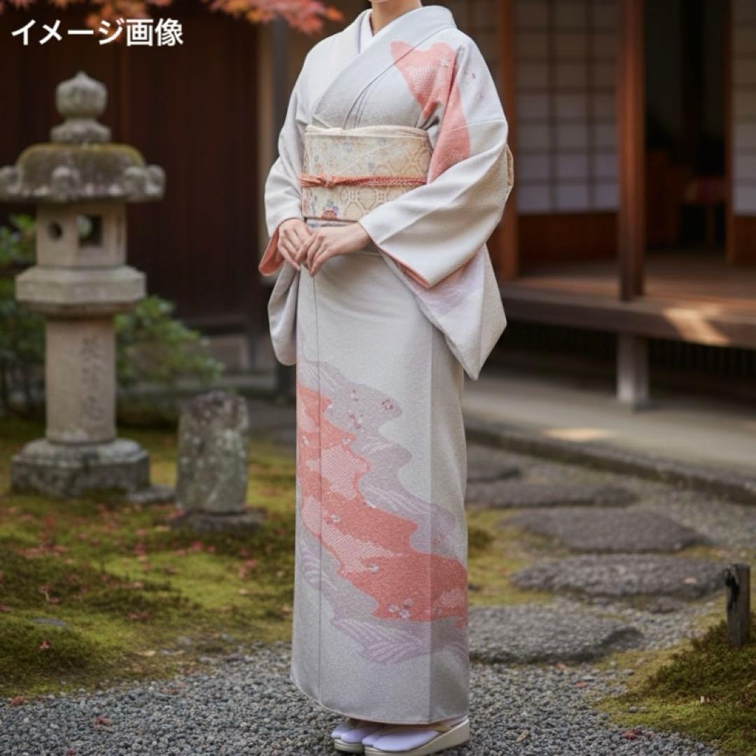 訪問着　4点フルセット 280B 正絹 七五三 お宮参り 結婚式