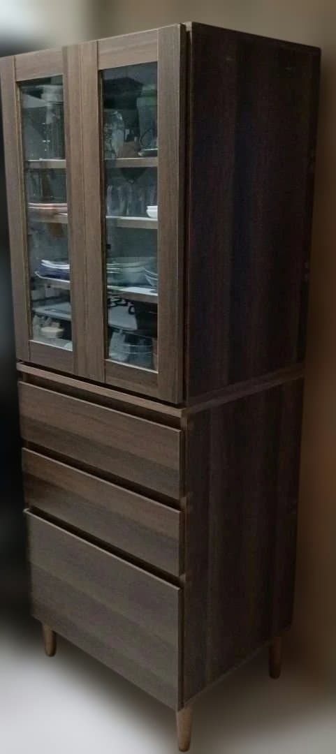 と*ん様 食器棚 幅60 引き出しタイプ