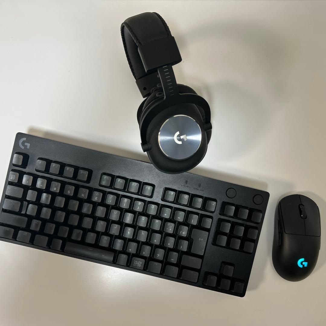 ロジクール　マウス、キーボード、ヘッドホン