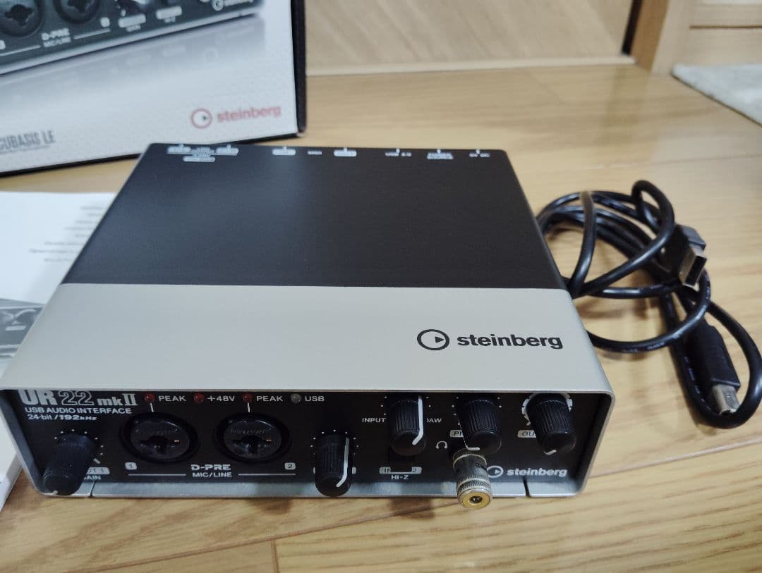 極美品 steinberg UR22mkII Audio Interface