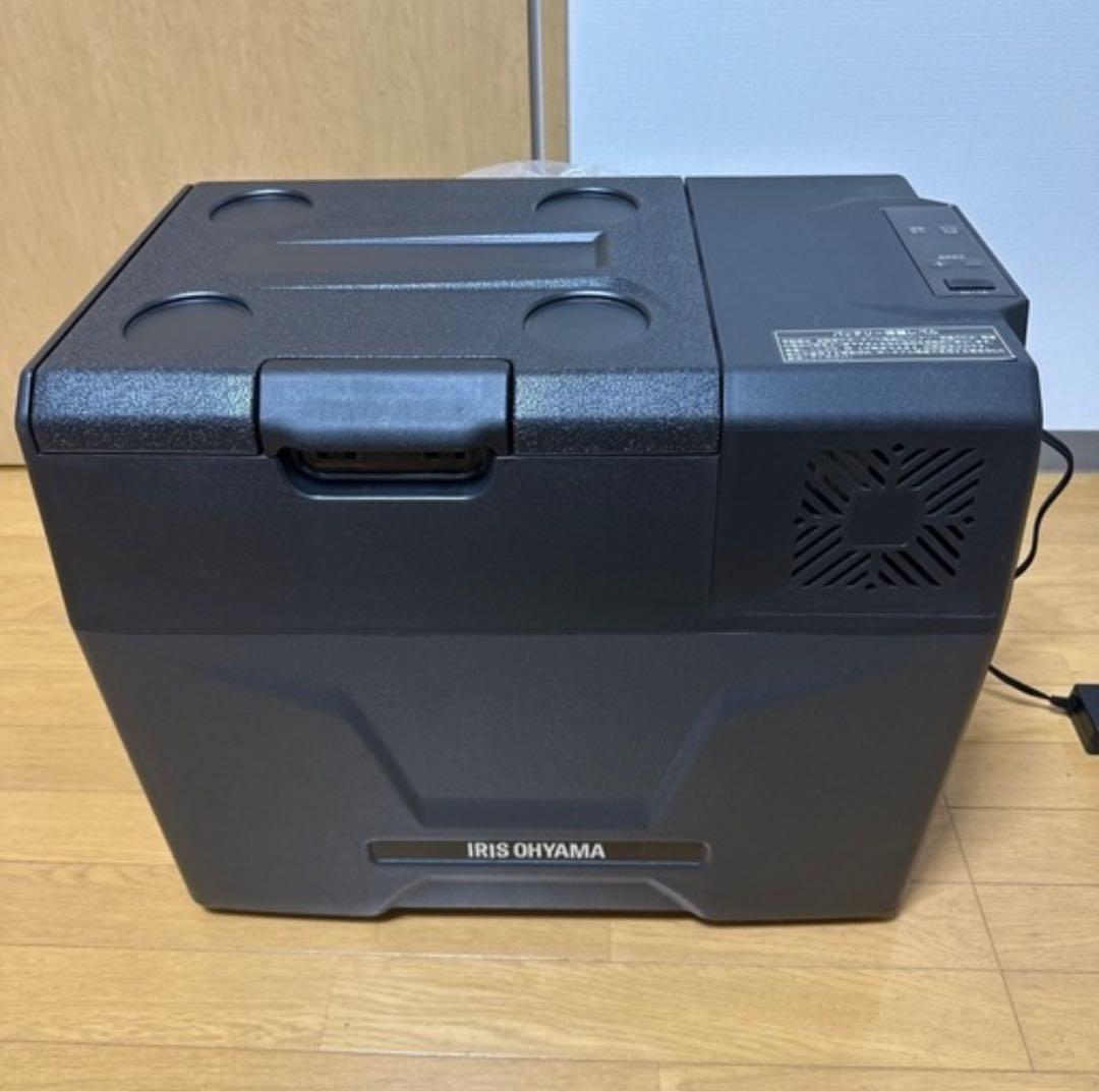 ポータブル冷蔵冷凍庫 40L アイリスオーヤマ ブラック