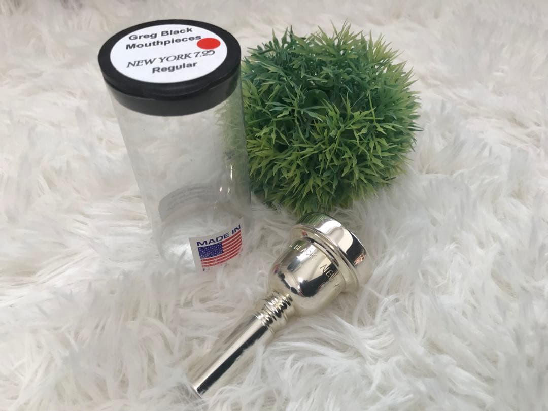 ⭐️Greg Black NEW YORK 7.25トロンボーン マウスピース