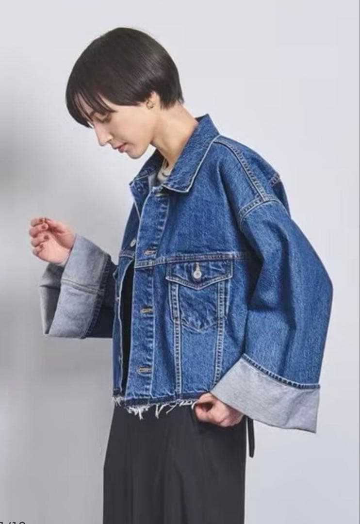 【未使用級】サクラSACRA 美品 24SS オーセンティック デニムジャケット