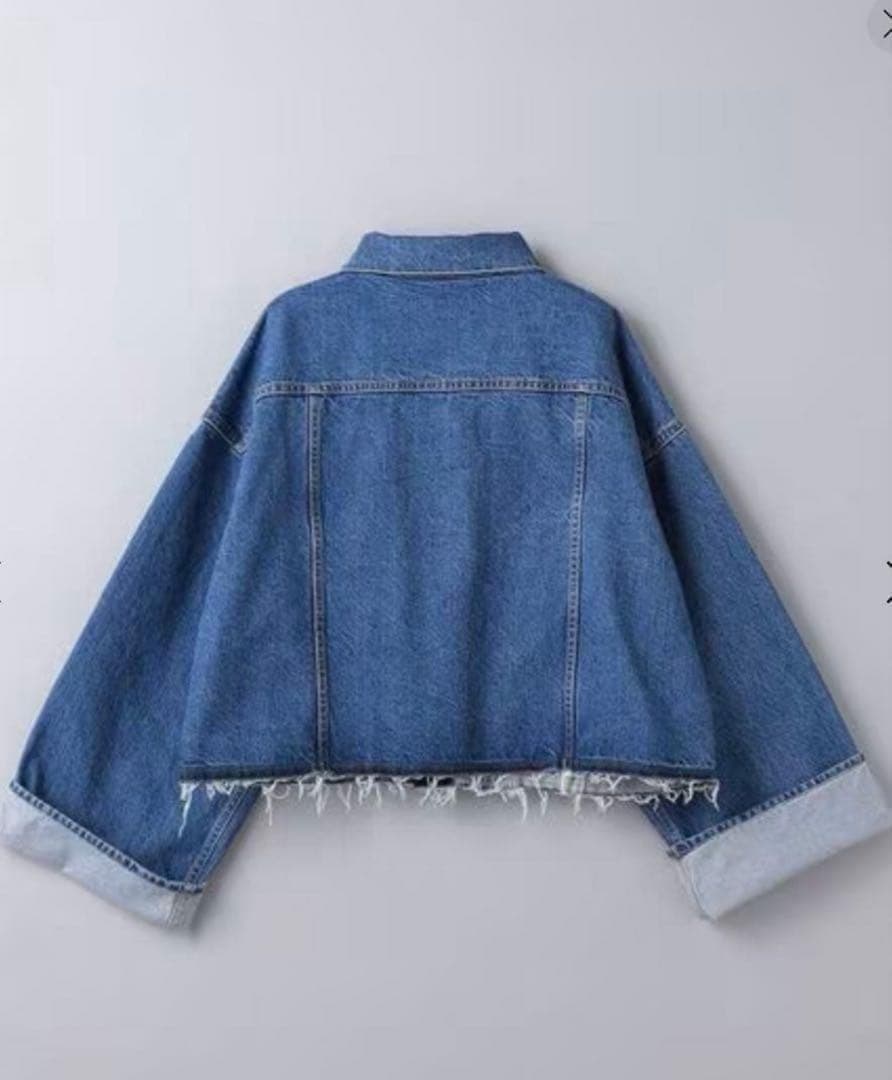 【未使用級】サクラSACRA 美品 24SS オーセンティック デニムジャケット