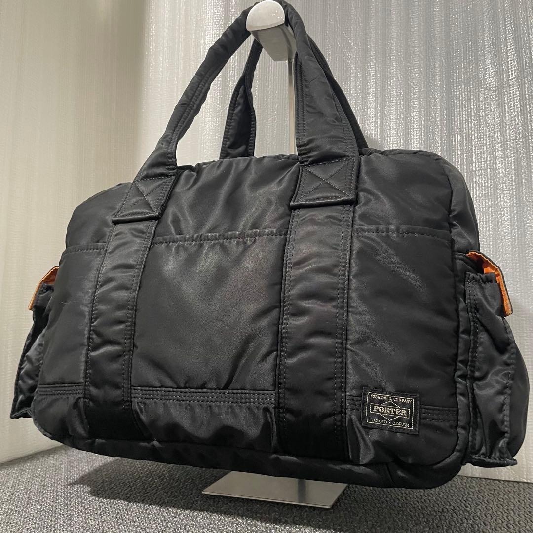 人気✨ ポーター ダッフルバッグ Lサイズ ボストンバッグ タンカー 黒