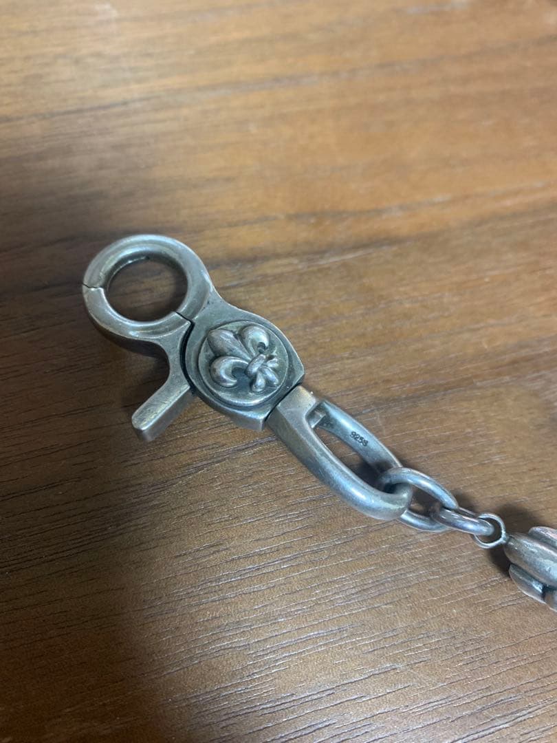 Patrick Cox シルバー925 ウォレットチェーン