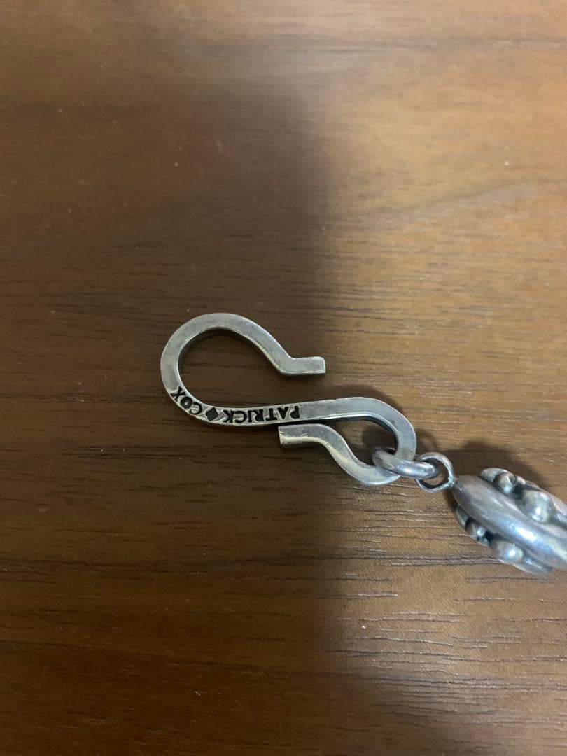 Patrick Cox シルバー925 ウォレットチェーン