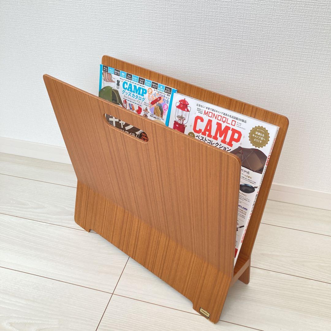 SAITO WOOD サイトーウッド マガジンラック チーク プライウッド 木製