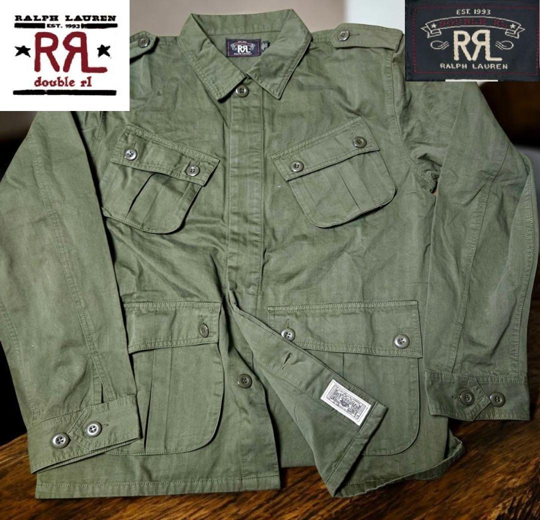 新品未使用　DOUBLE RRL ミリタリーJK オリーブGREEN（XL)