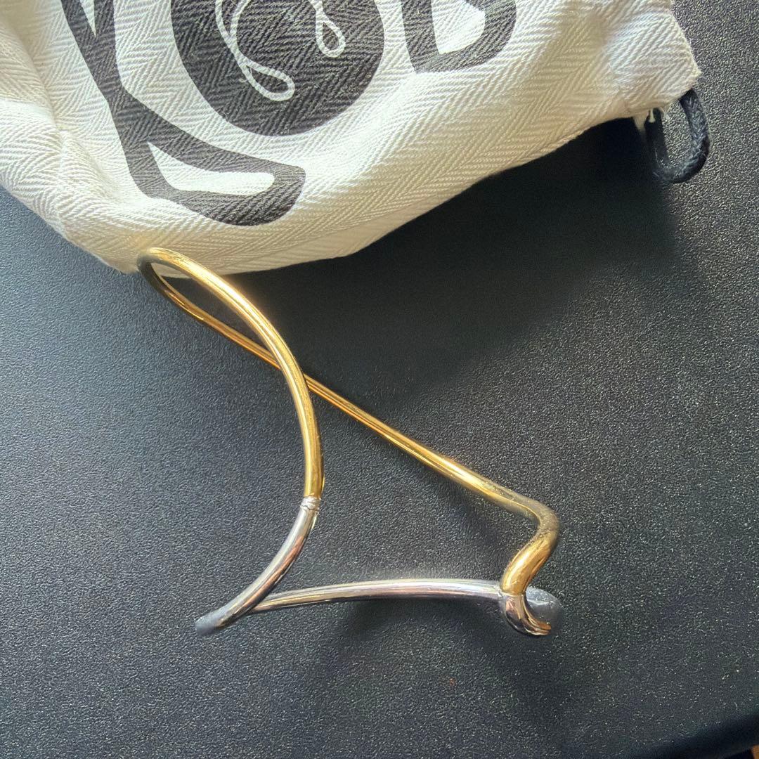 ※難あり※シャルロットシェネ　IVY ブレスレット　シルバー&ゴールド左手用