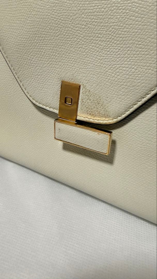 Valextra イジィデ　ミニ　オフホワイト