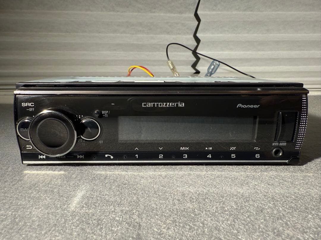 カロッツェリア カーオーディオ USB/Bluetooth MVH-6600