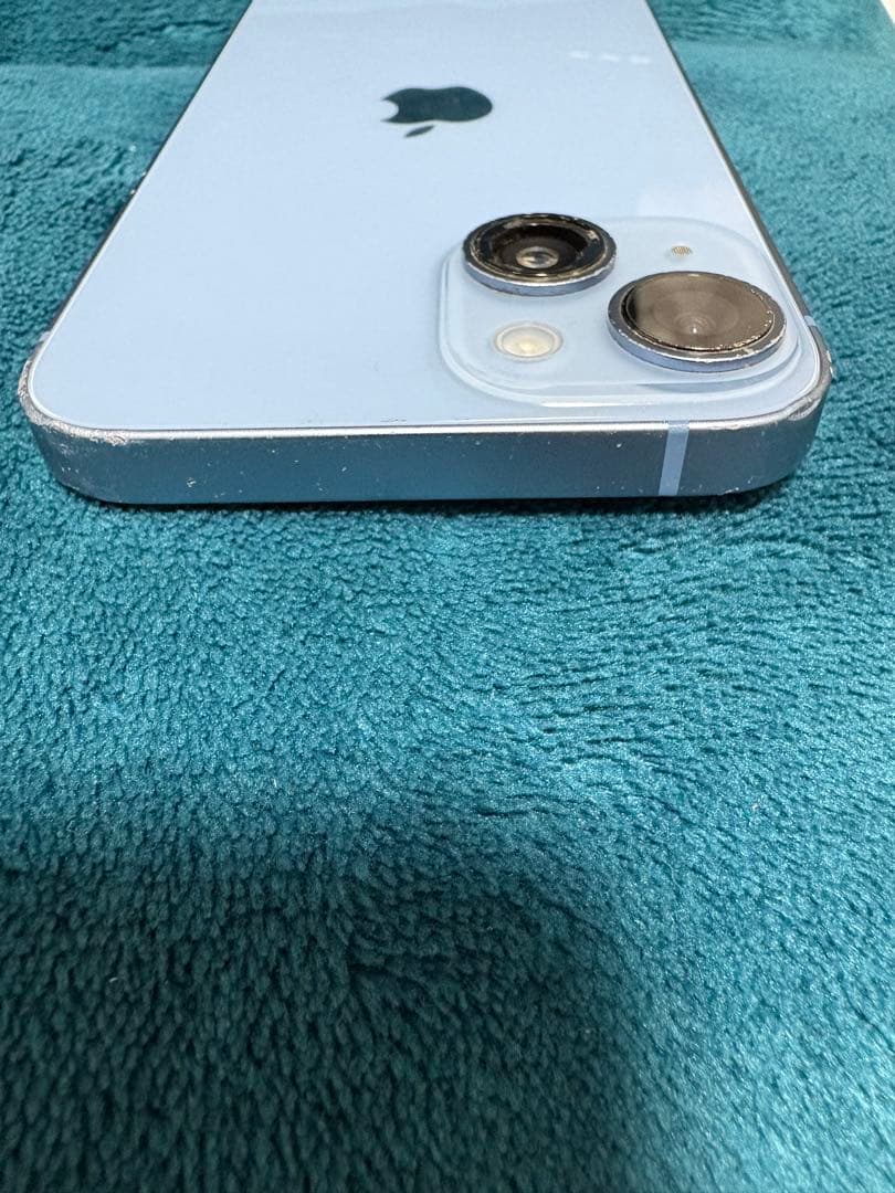 【値下げ】Apple iPhone 14ブルー 本体　初期化済