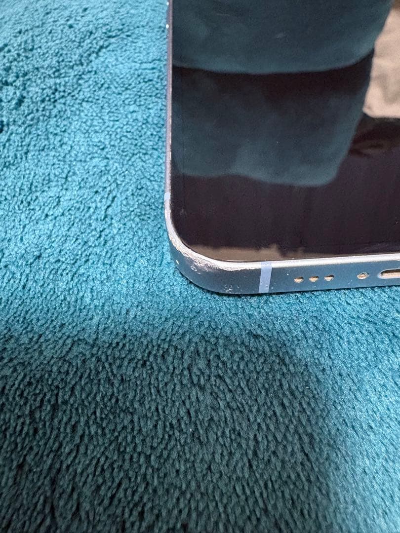 【値下げ】Apple iPhone 14ブルー 本体　初期化済