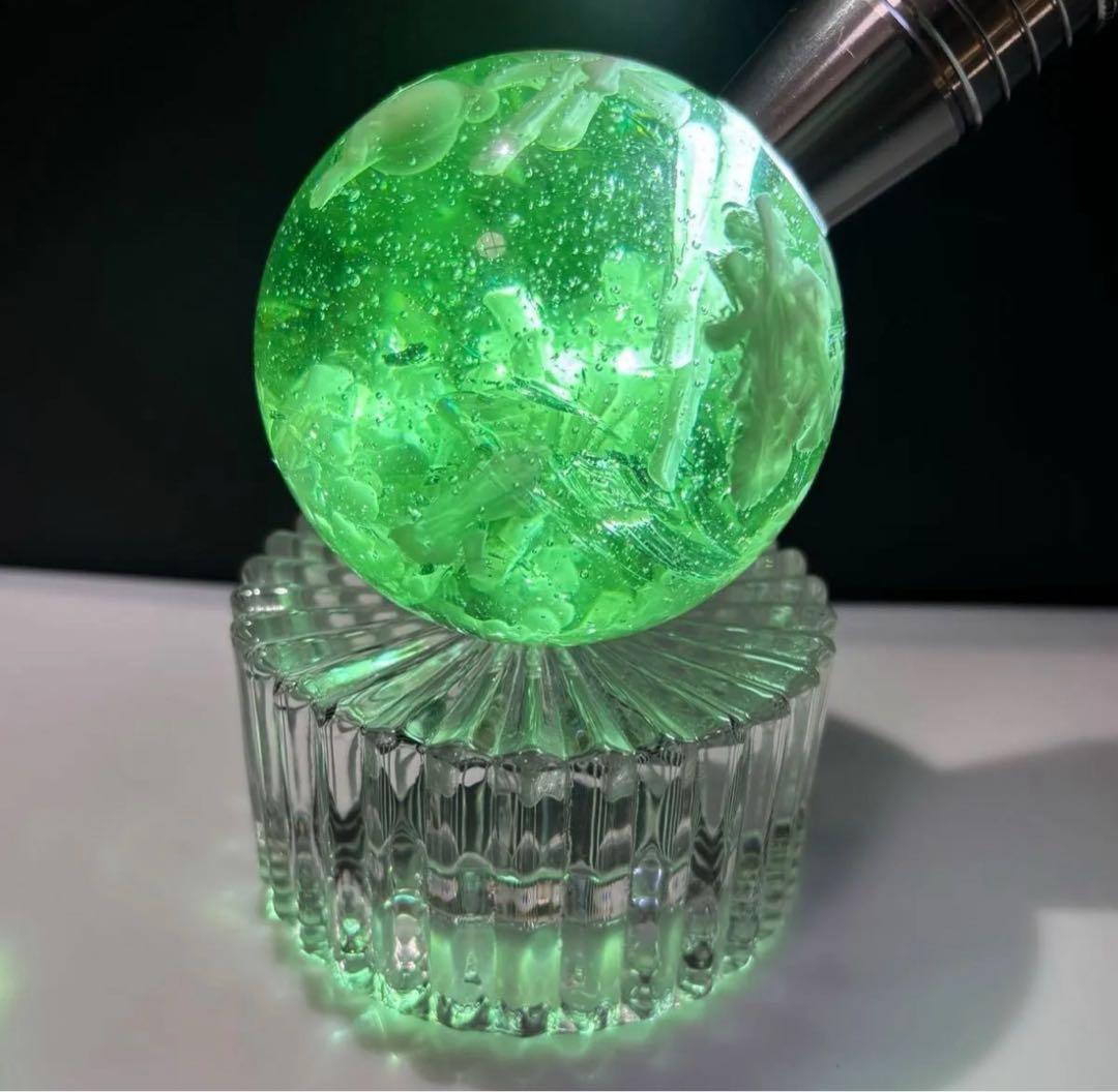 グリーンラリマー　スフィア　約69.0㎜ パワーストーン　丸玉