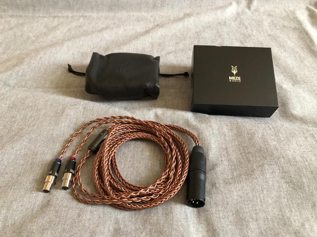 MEZE AUDIO mini xlr to 4pinXLRケーブル 2.5m