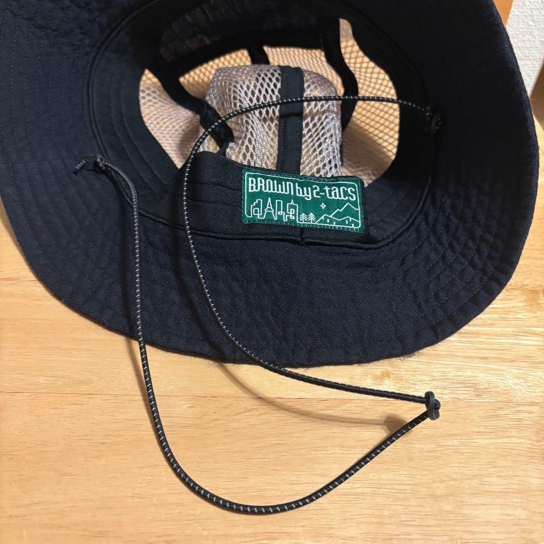 帽子 BROWN by 2-tacs mesh hat navy