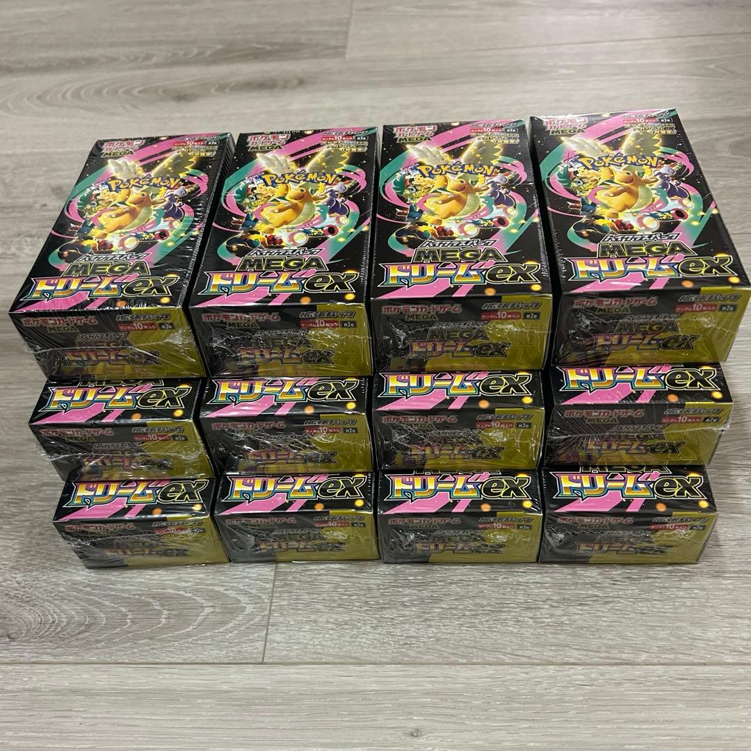 新品未開封 シュリンク付き12BOX megaドリームex