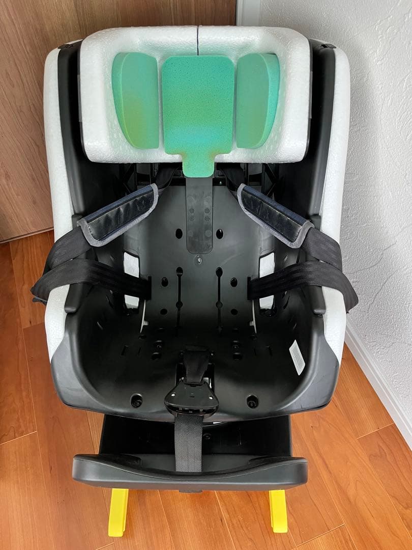 Aprica クルリラプラスチャイルドシート グレー/ネイビー