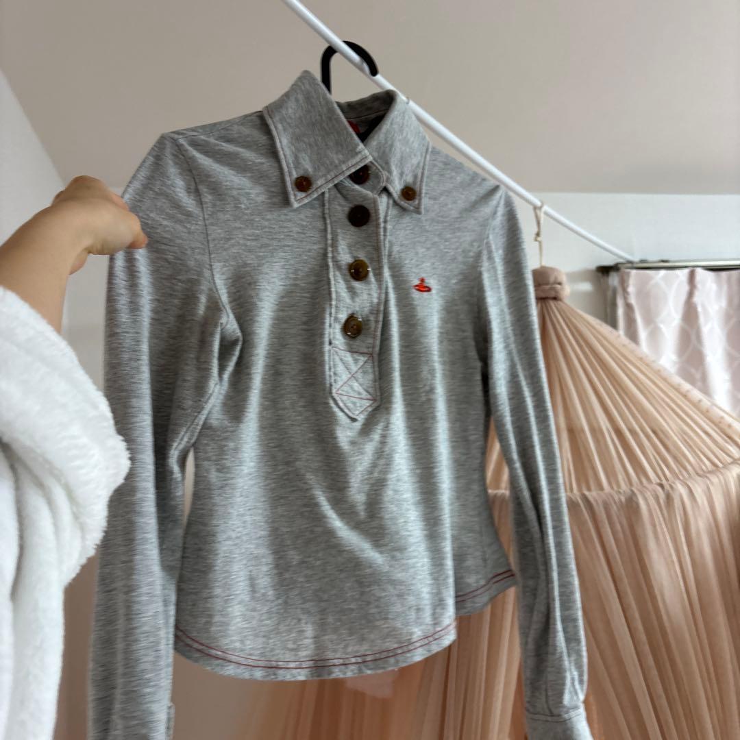 ヴィヴィアンウエストウッド　シャツ　グレー