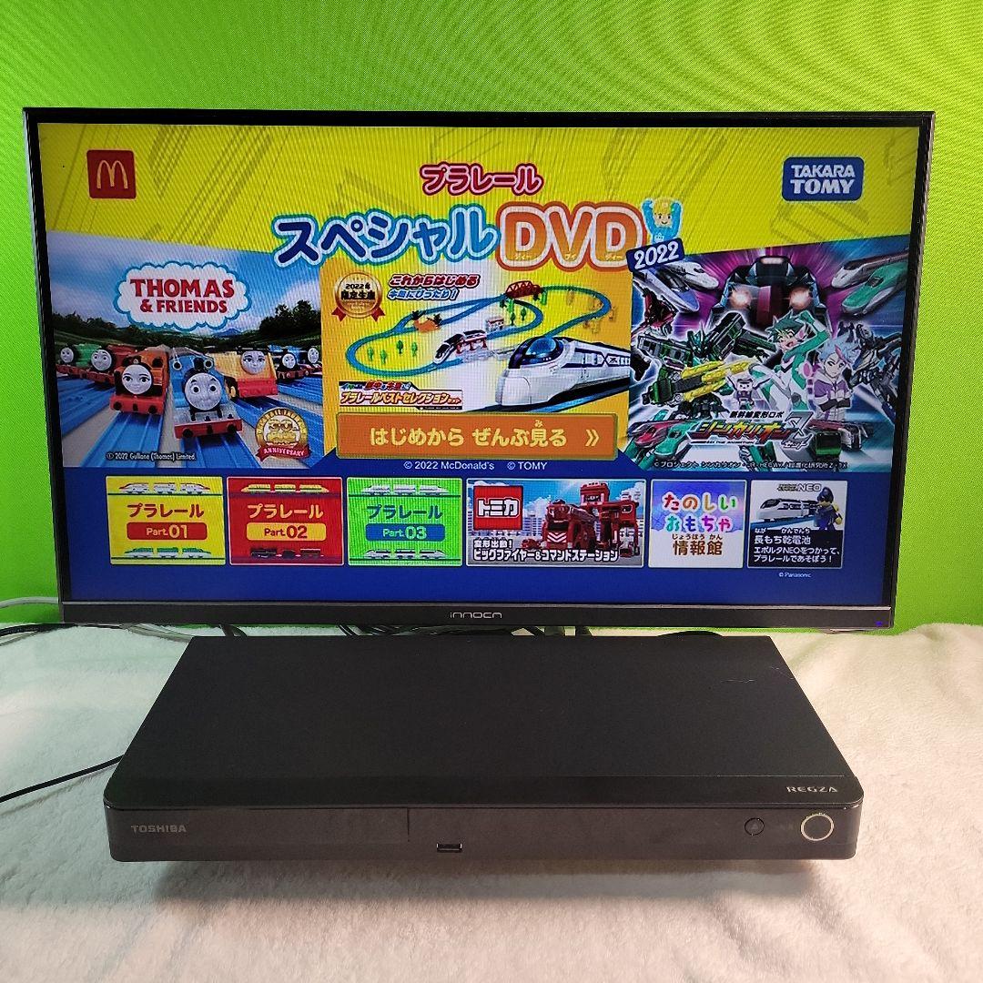 東芝REGZA DBR-W1010 2024年製　ブルーレイレコーダー動作品