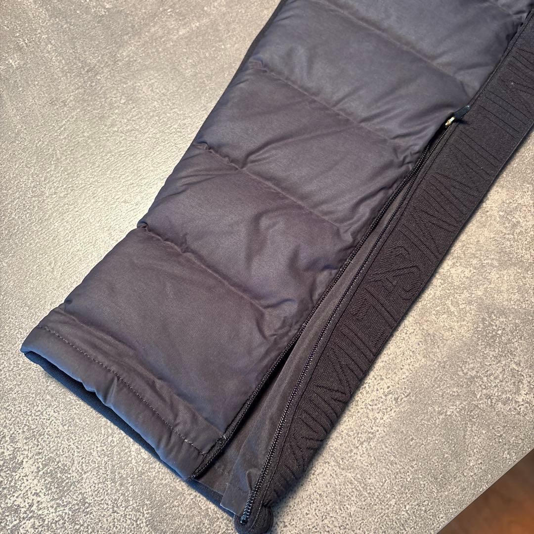 マークアンドロナ　ブラックダウンパンツ　美品❗️