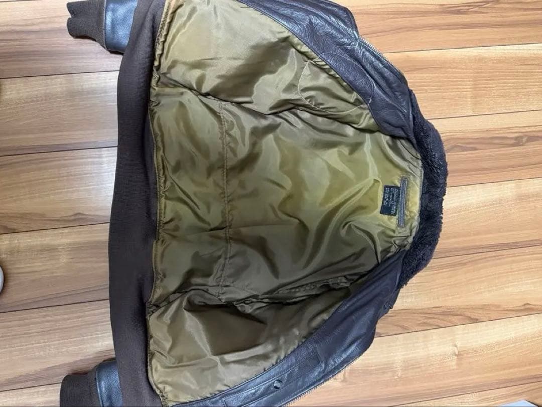 フライトジャケット　G-1 ダークブラウン　42 レザー