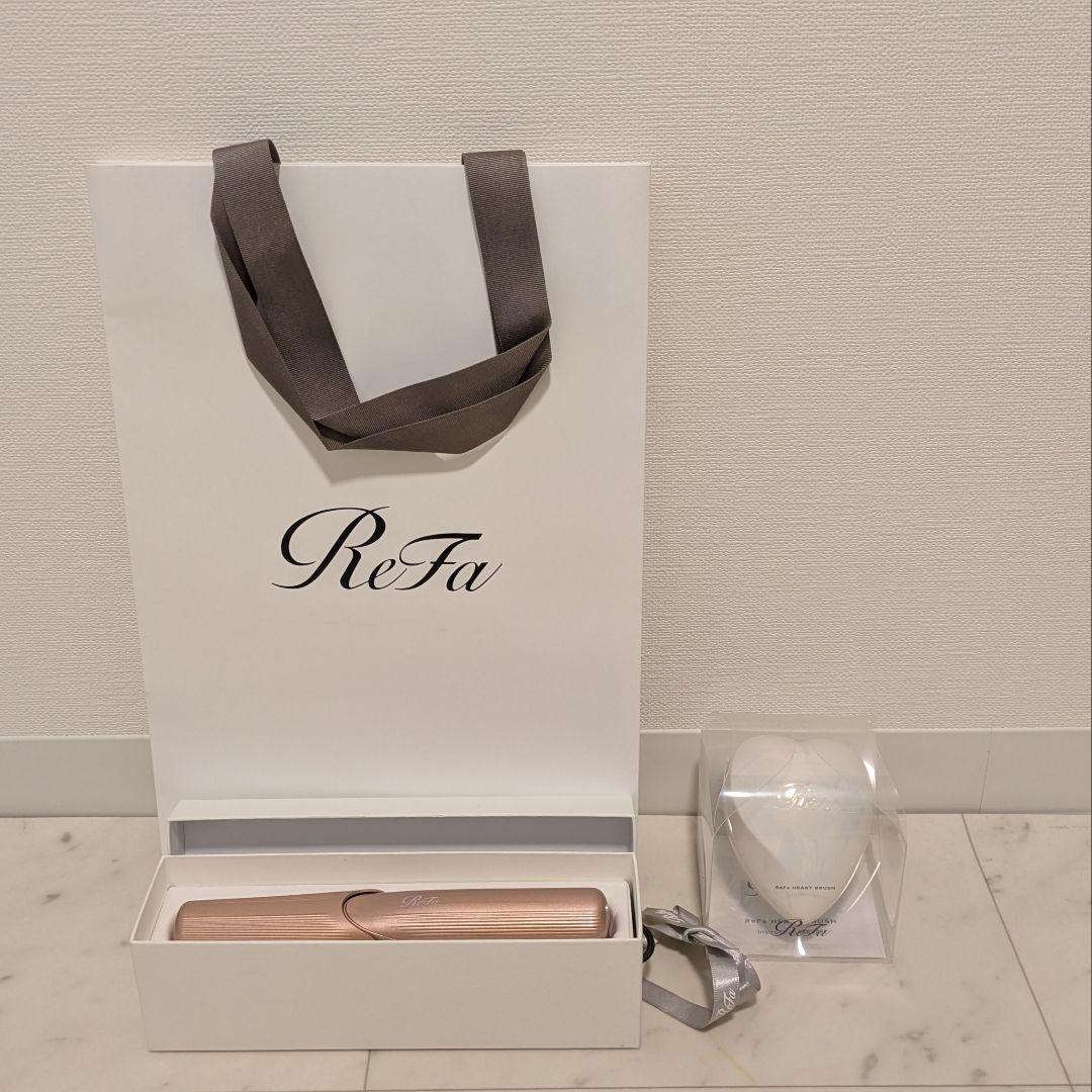 ReFa ヘアアイロン ピンク ハートブラシ セット
