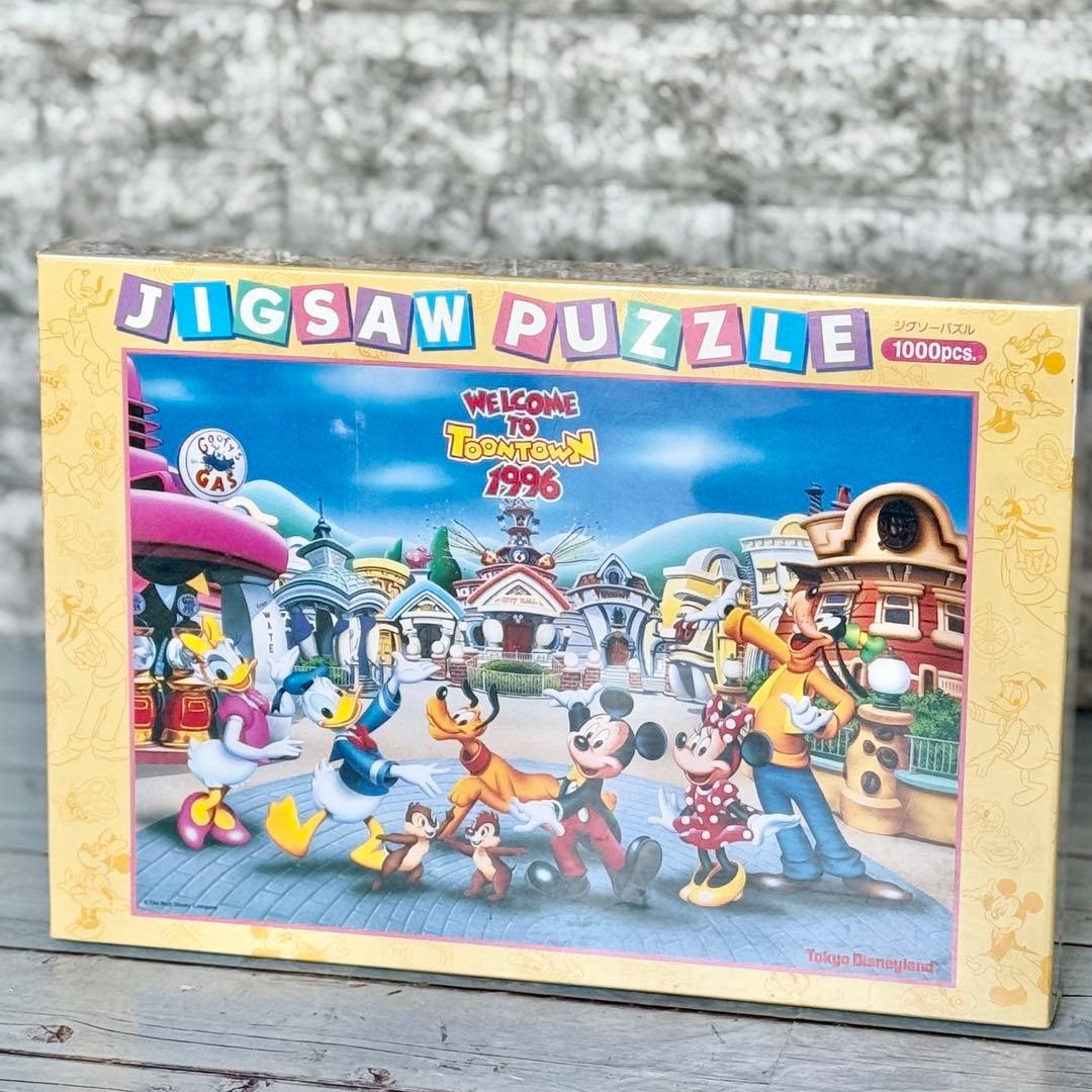 新品未開封 Disney TOONTOWN ジグソーパズル1000pcs.