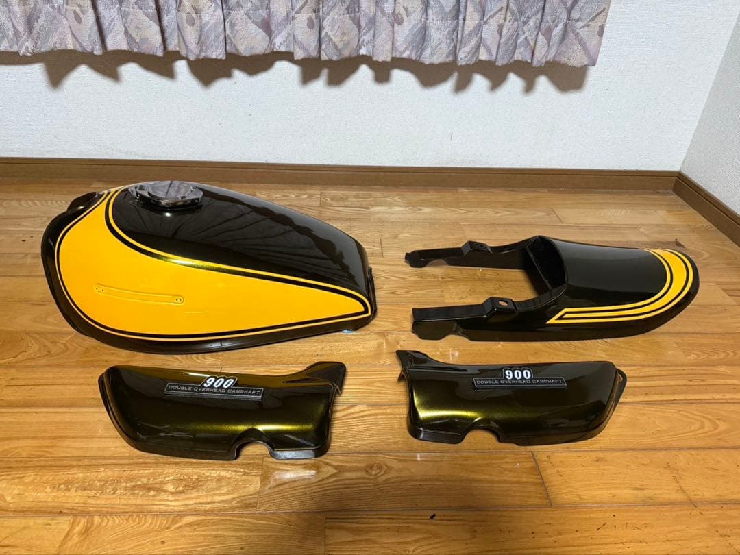 Kawasaki z1 z2 イエローボール外装一式