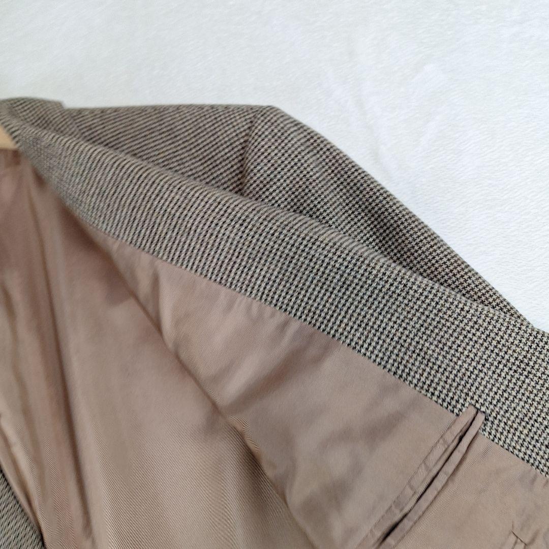 HUGO BOSS　ロロピアーナ　テーラードジャケット　千鳥格子　50