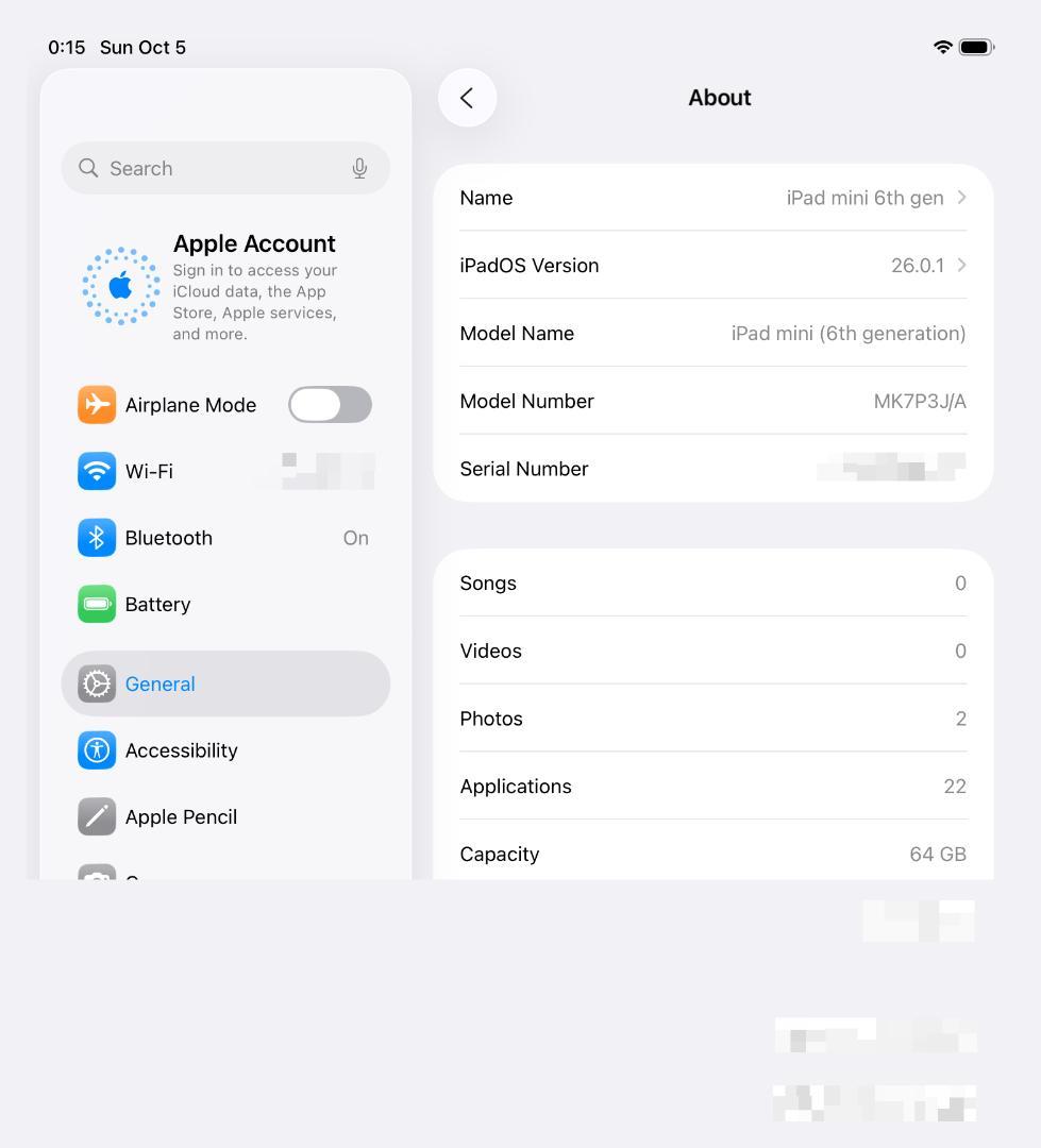 iPad本体 iPad mini (6th gen) + Apple Pencil 2