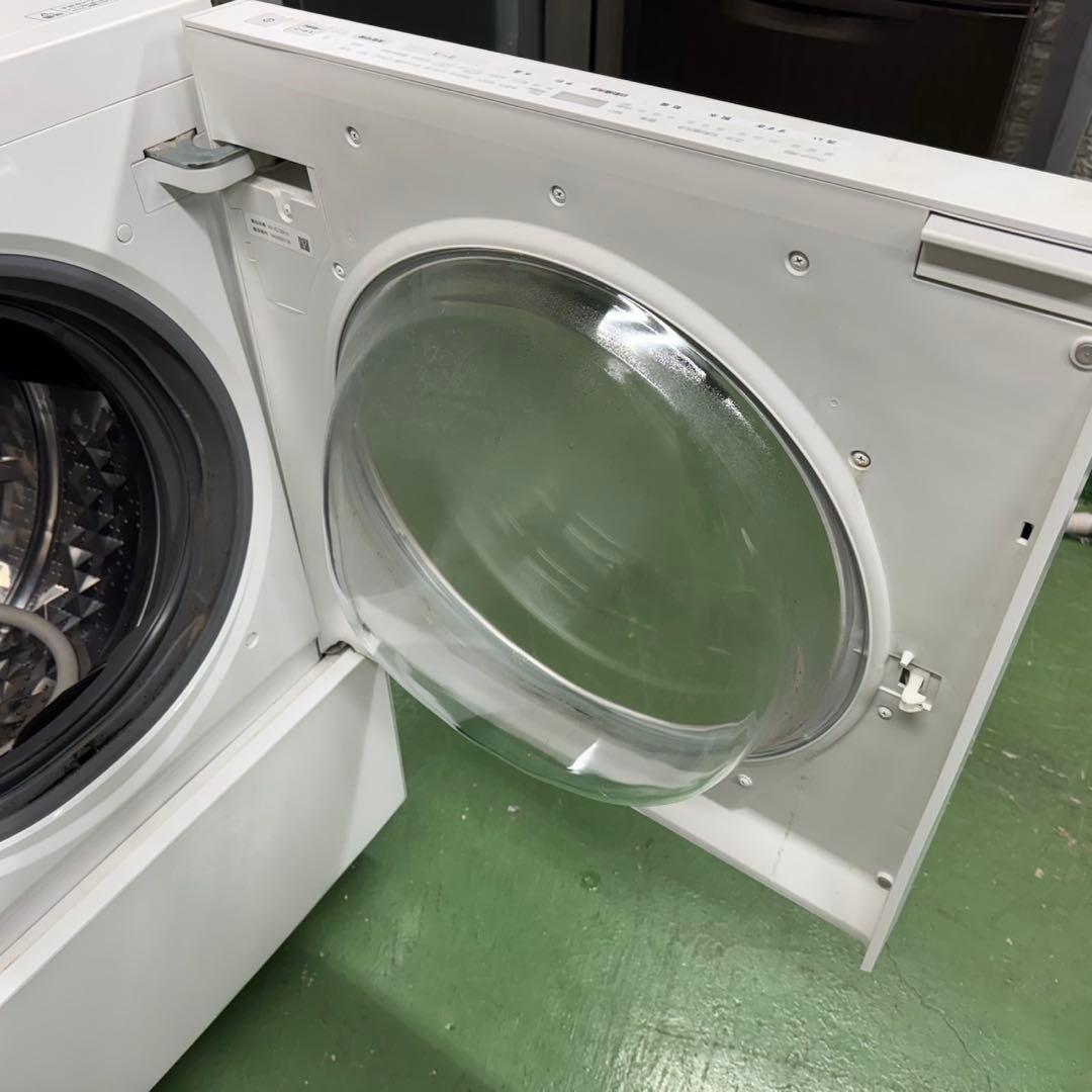 119 不朽の名作　ドラム式洗濯機　キューブル　美品　乾燥機能付き　半年保証付き