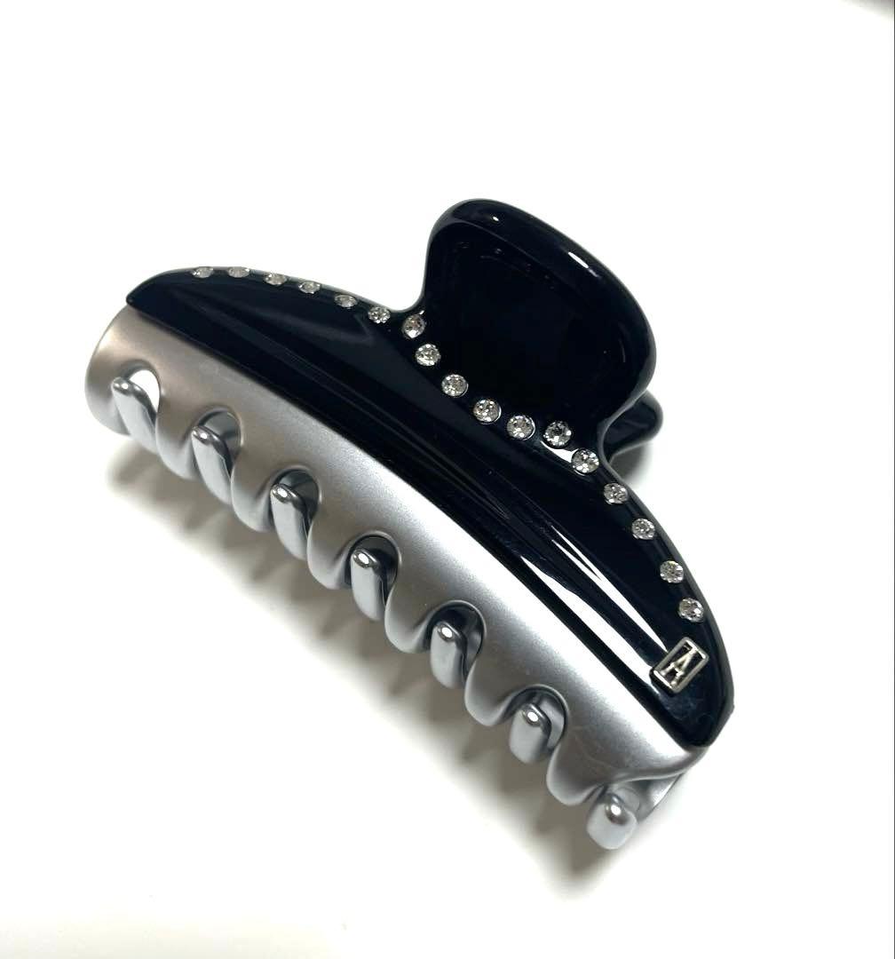 アレクサンドル ドゥ パリ クリップ　ブラック　スワロフスキー