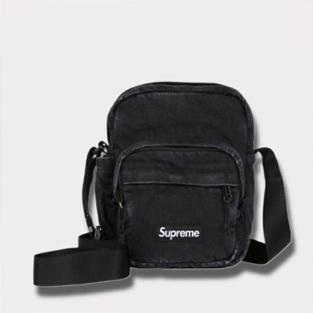 supreme Denim Shoulder Bag ブラック 新品未使用