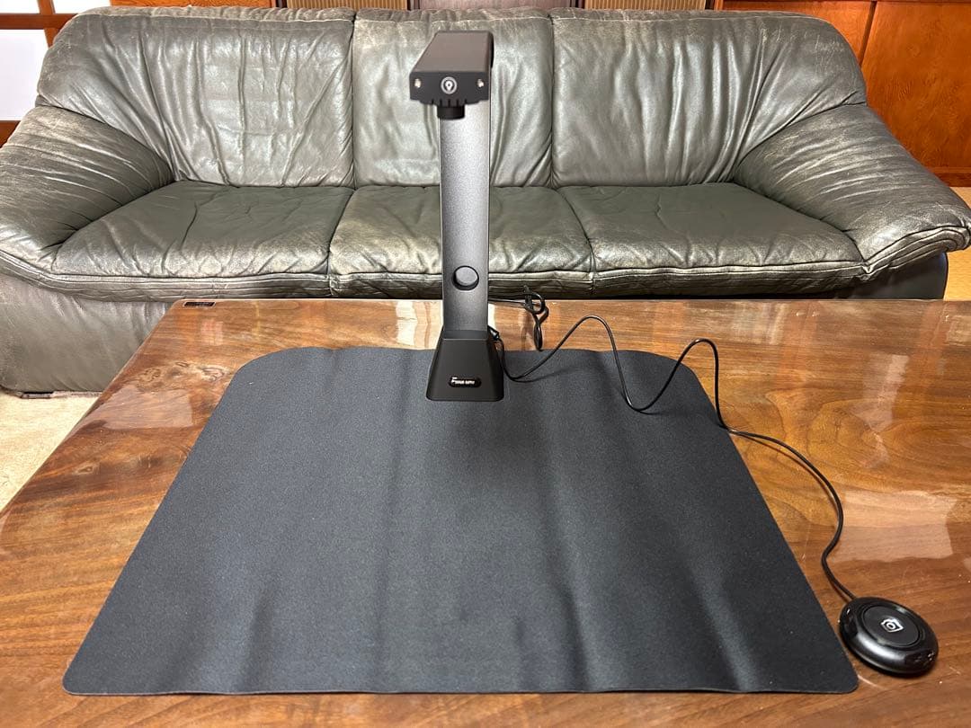 ドキュメントスキャナー サンワサプライ　400-CAM073　スタンド式 黒