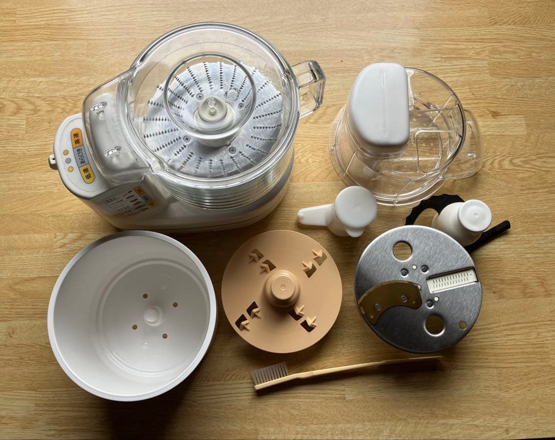 パナソニック フードプロセッサー MK-K81ホワイト　取説付き