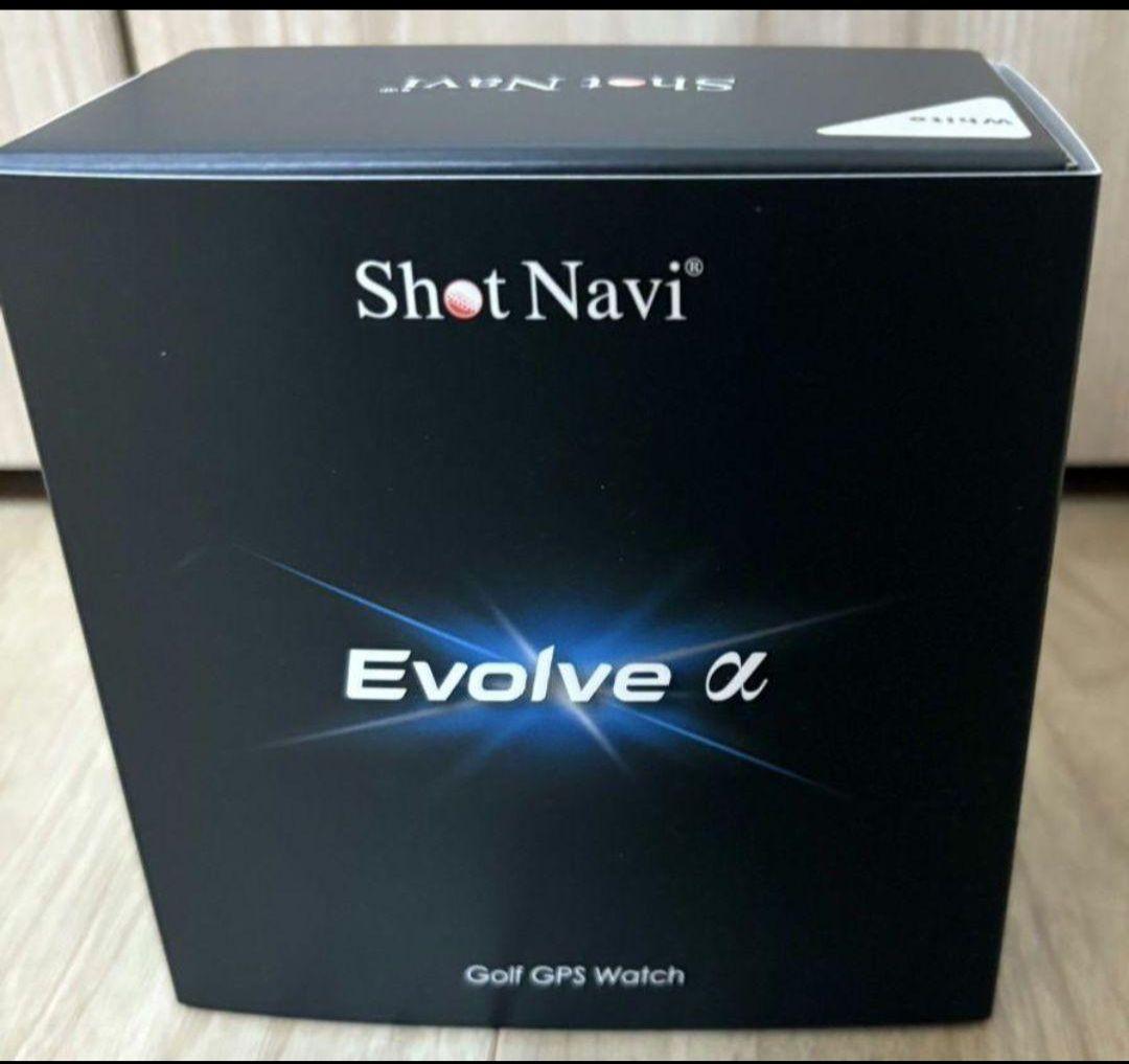 ショットナビ ゴルフ 腕時計型GPSナビ Shot Navi Evolve α