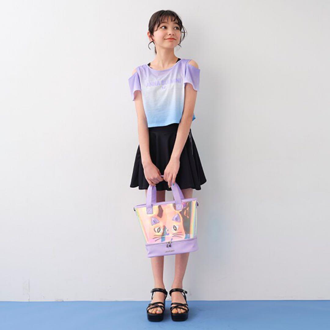 アナスイミニ【新品タグ付き】水着　セパレート　3点セット【150】スクールにも♪