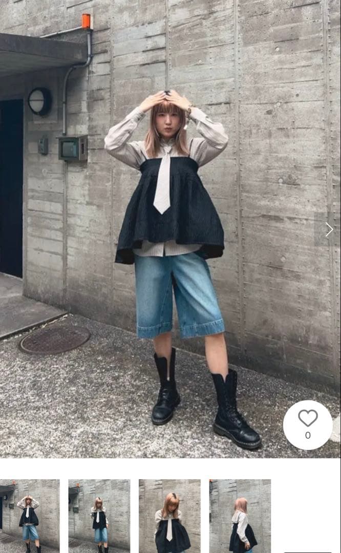 Maisonspecialメゾンスペシャルショットパンツdenim shorts