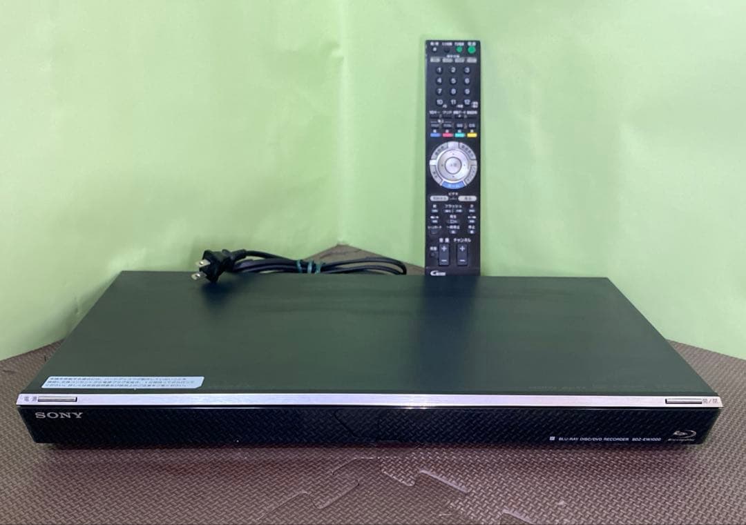 SONY　2番組同時録画対応ブルーレイレコーダ BDZ-EW1000