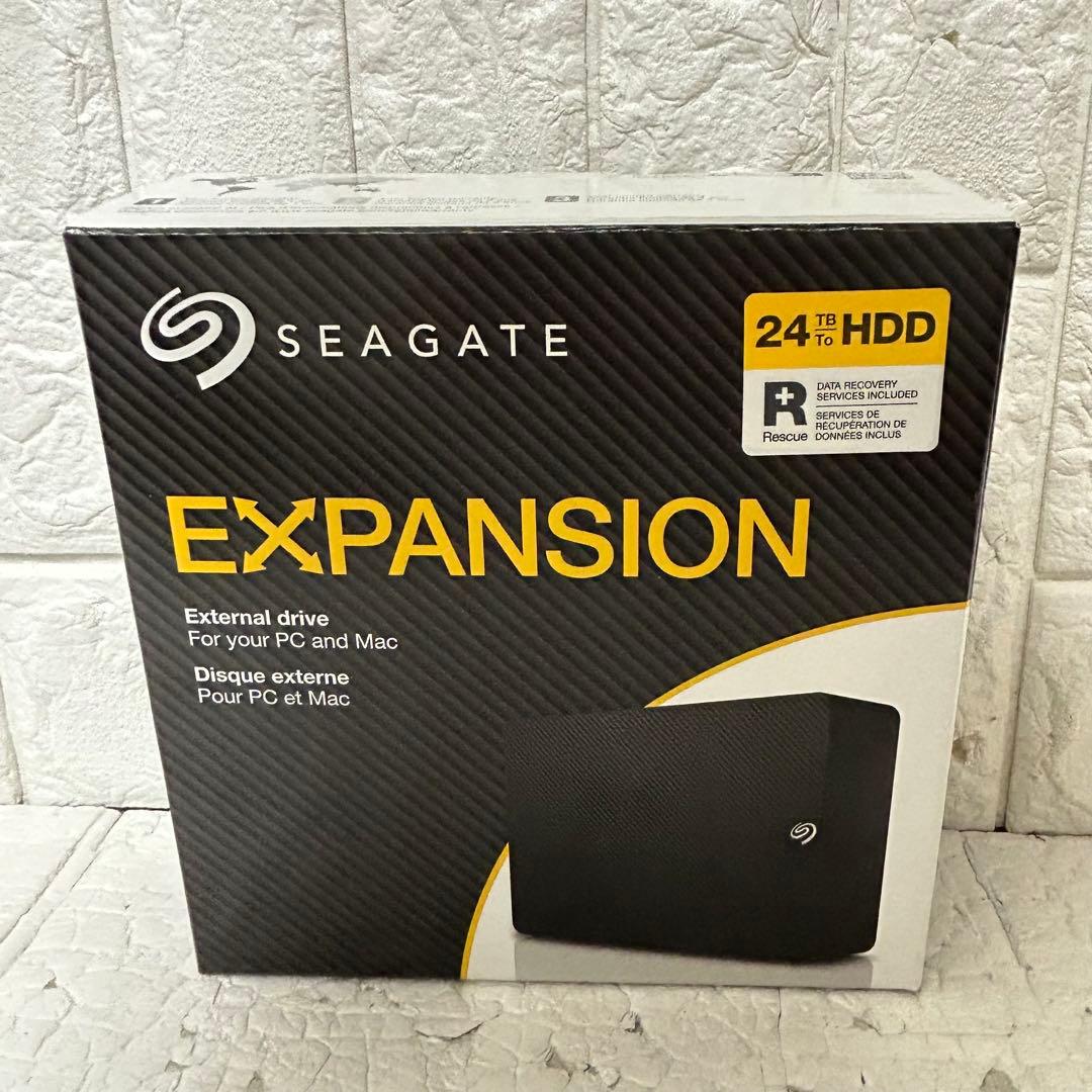 SEAGATE EXPANSION 外付けハードディスク　24TB