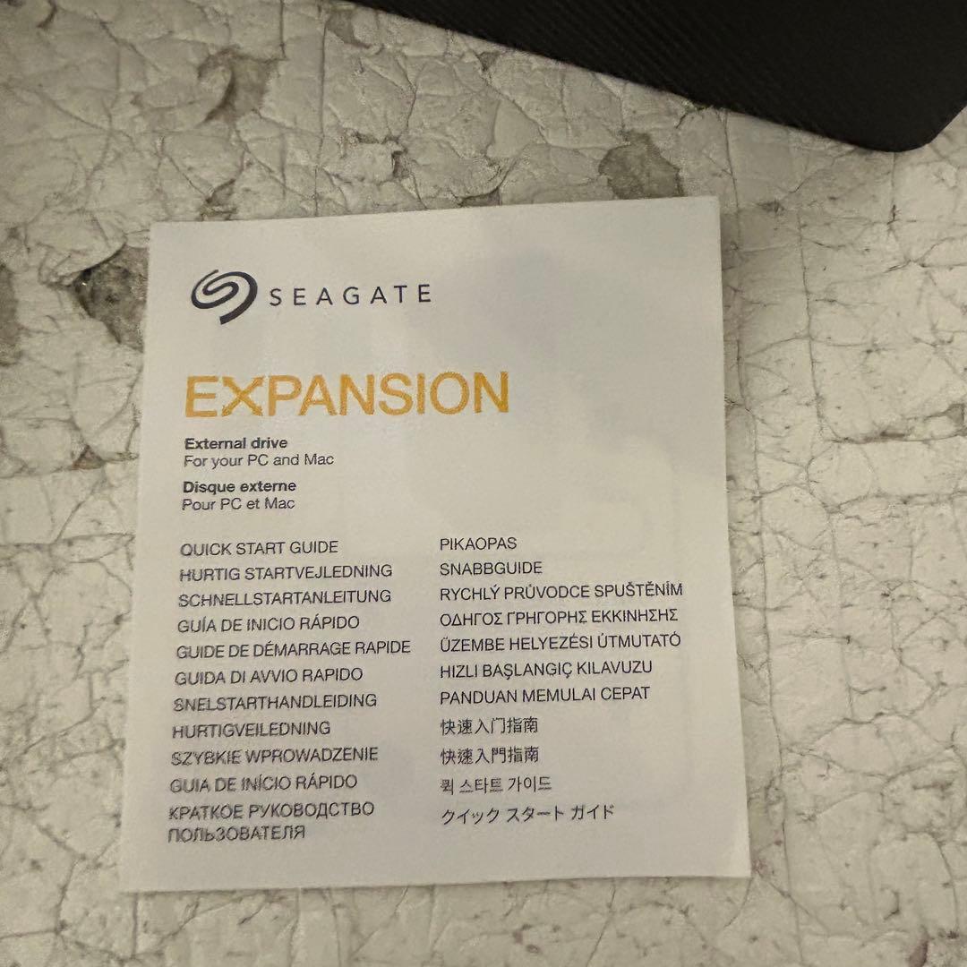 SEAGATE EXPANSION 外付けハードディスク　24TB