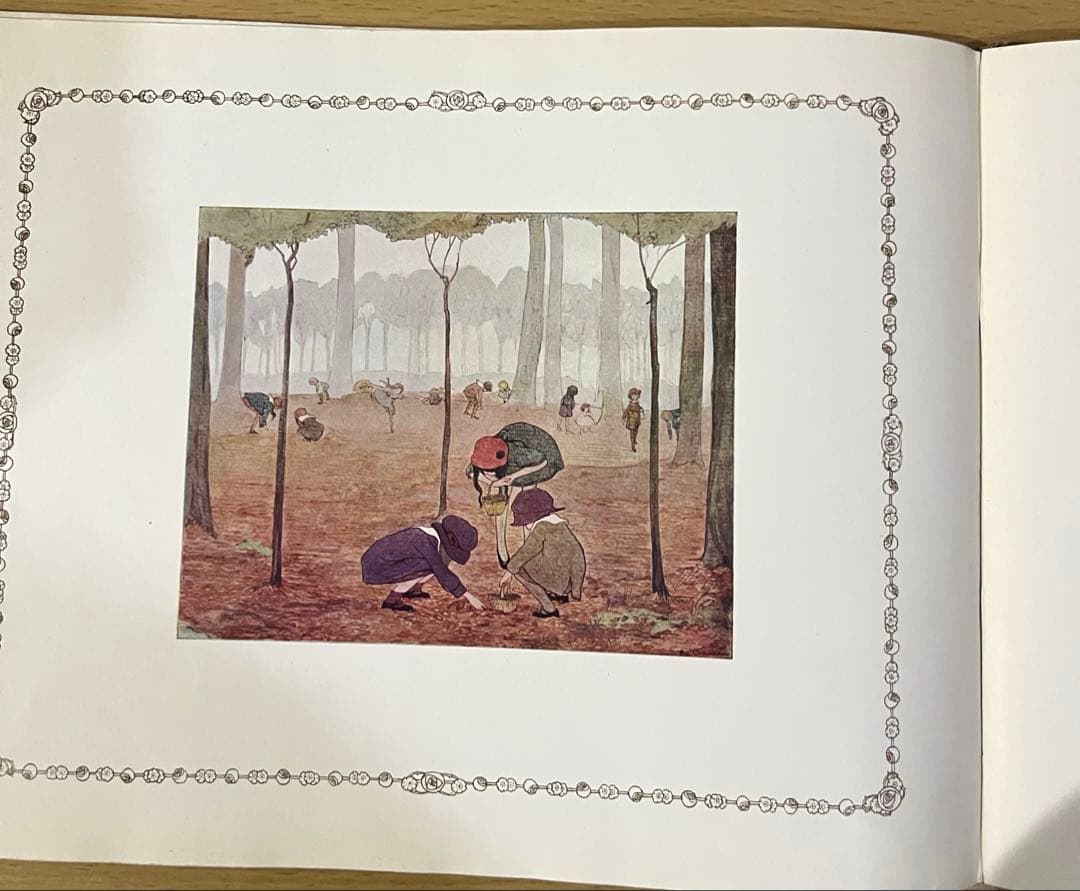 No434 レア 超希少 アンティーク 古書 洋書 絵本 児童書 オランダ 童謡