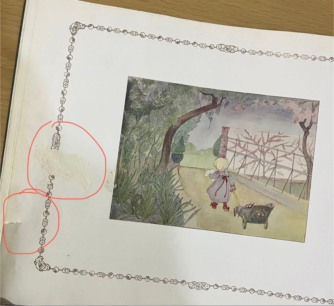 No434 レア 超希少 アンティーク 古書 洋書 絵本 児童書 オランダ 童謡